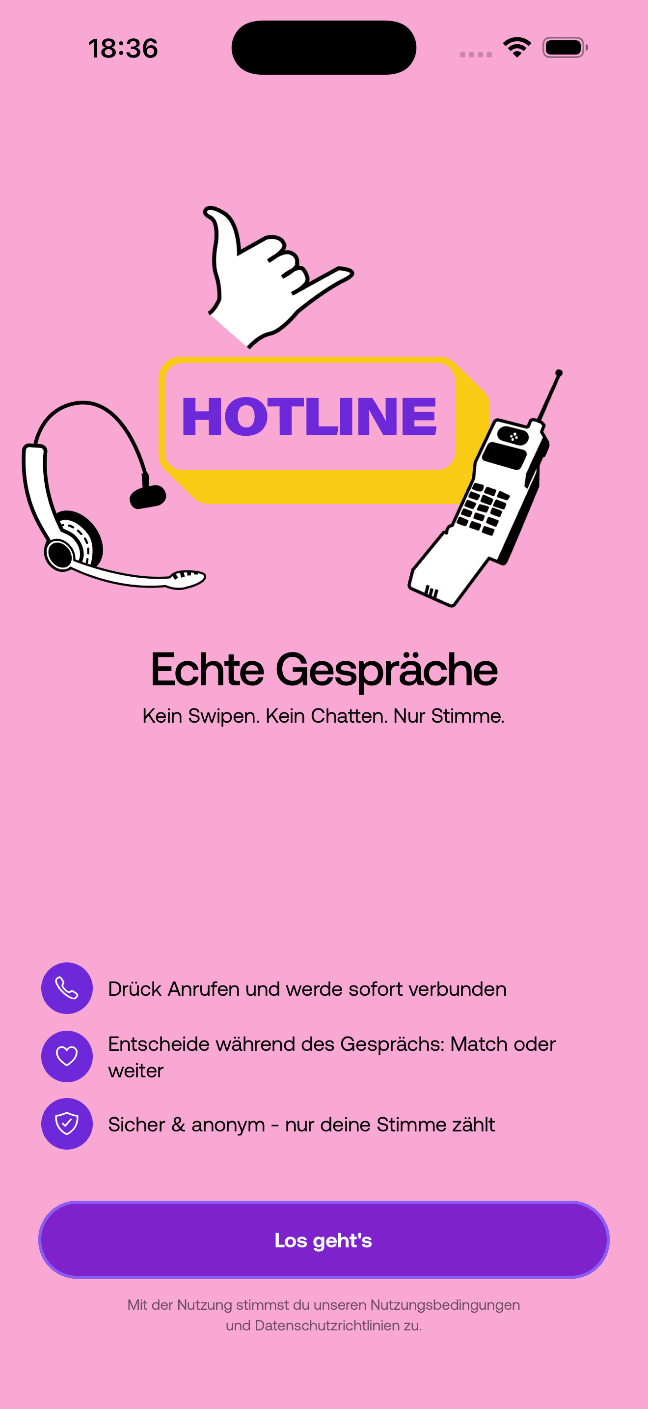 Welcome Screen